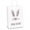 [F661171] Tragetasche Hasengesicht M 220x100x310 mm 
